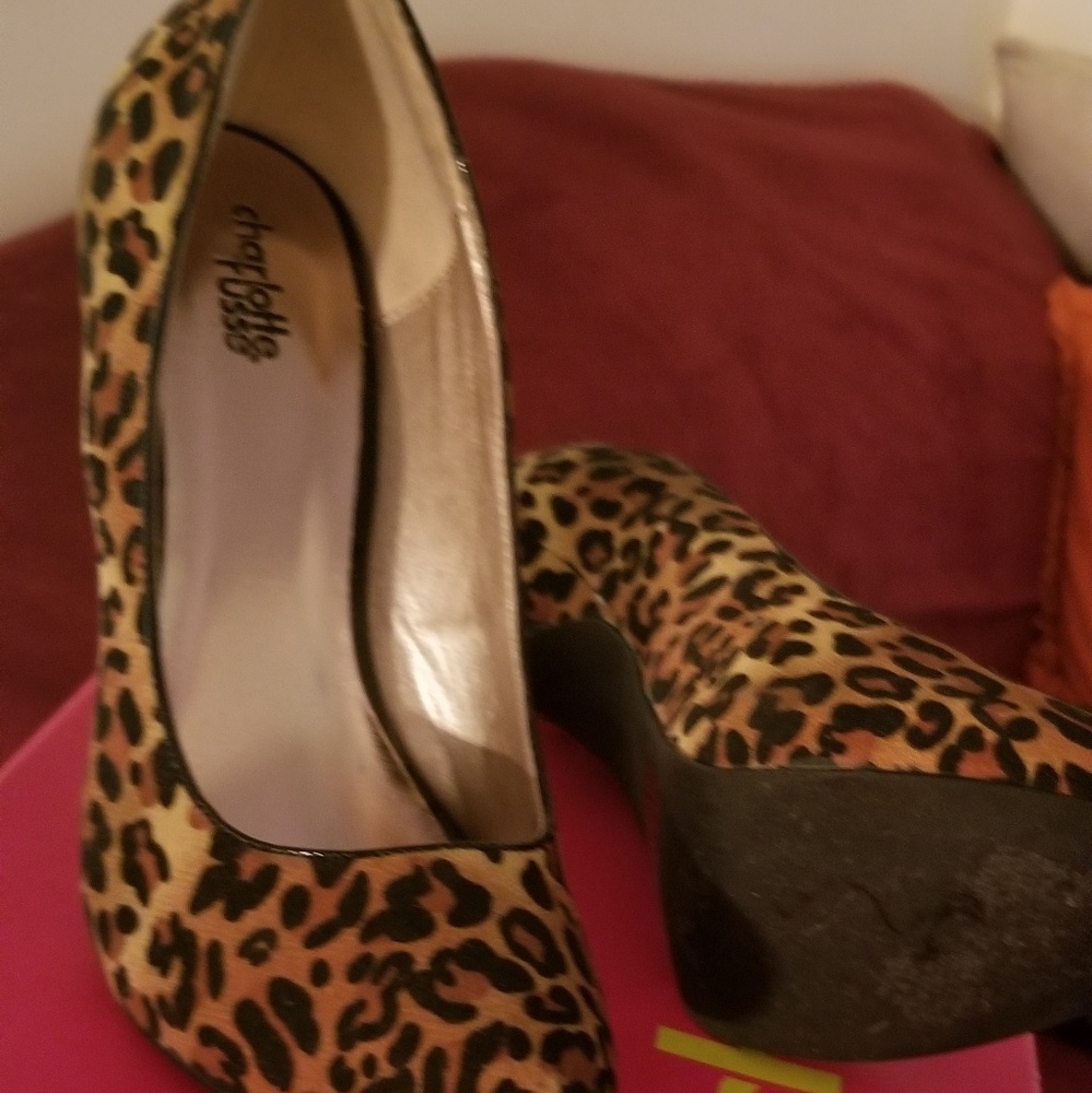 Leopard heels - Picture 2 of 2